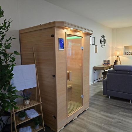 Luxus City Apartment Sauna Balkon Kueche Zentral Rostock Luaran gambar