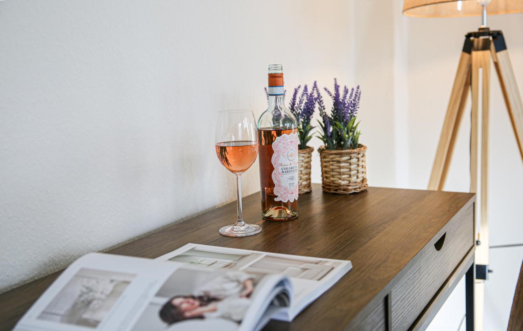 Luxus City Apartment Sauna Balkon Kueche Zentral Rostock Luaran gambar
