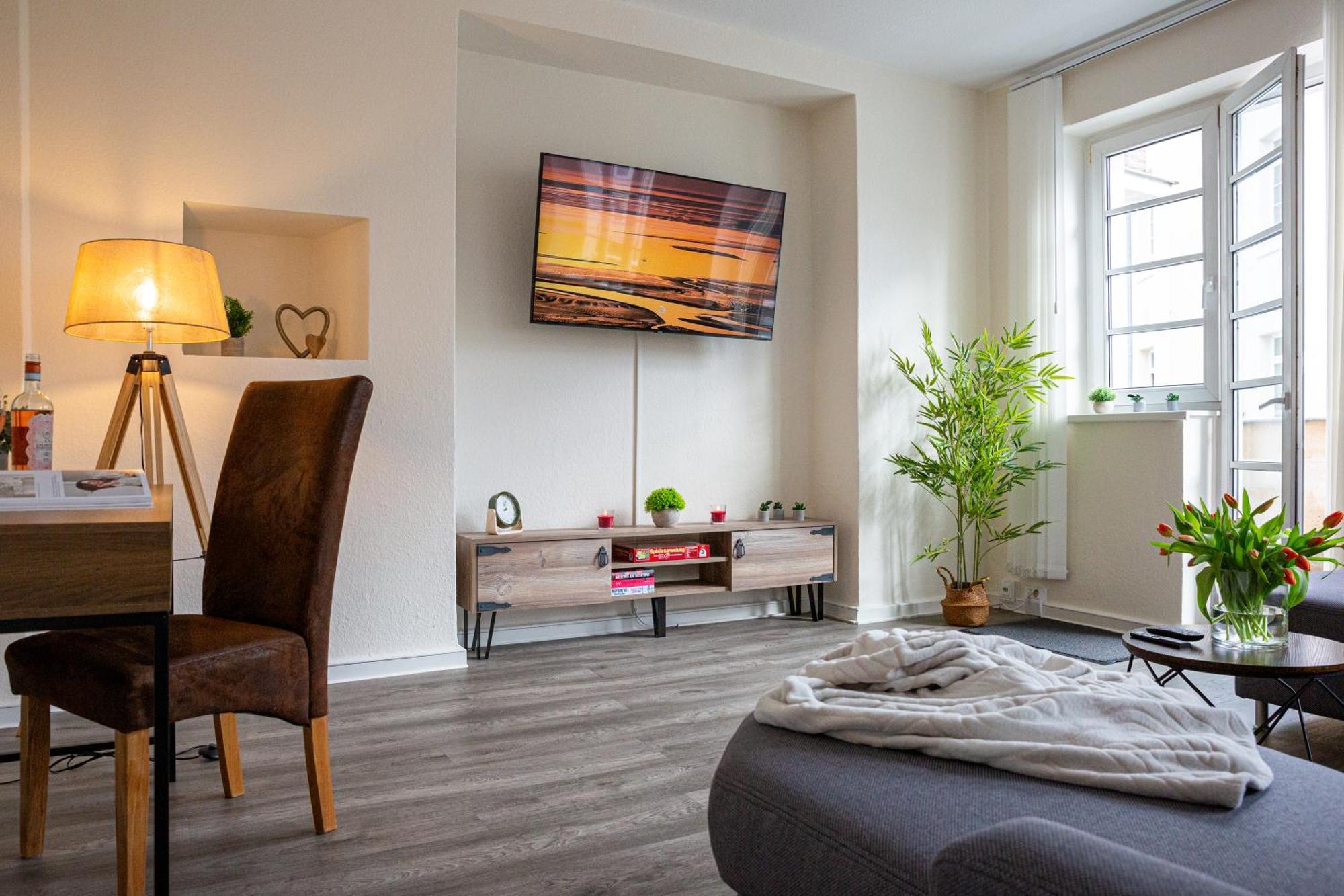 Luxus City Apartment Sauna Balkon Kueche Zentral Rostock Luaran gambar