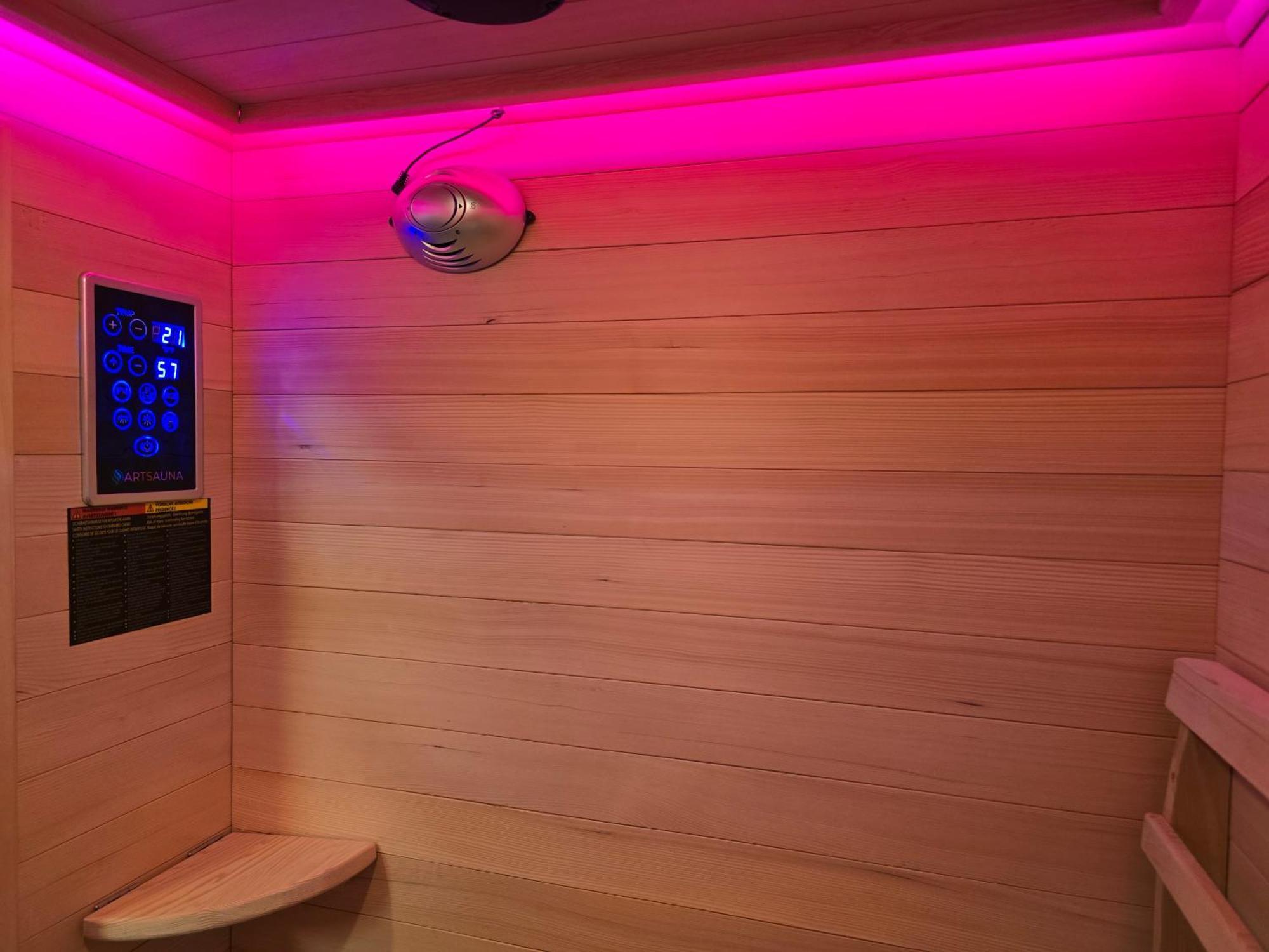 Luxus City Apartment Sauna Balkon Kueche Zentral Rostock Luaran gambar
